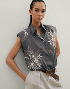 Multicolor Silk Pattern Shirt