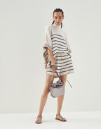 Multicolor Cotton Shorts