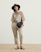 Beige Linen Shirt