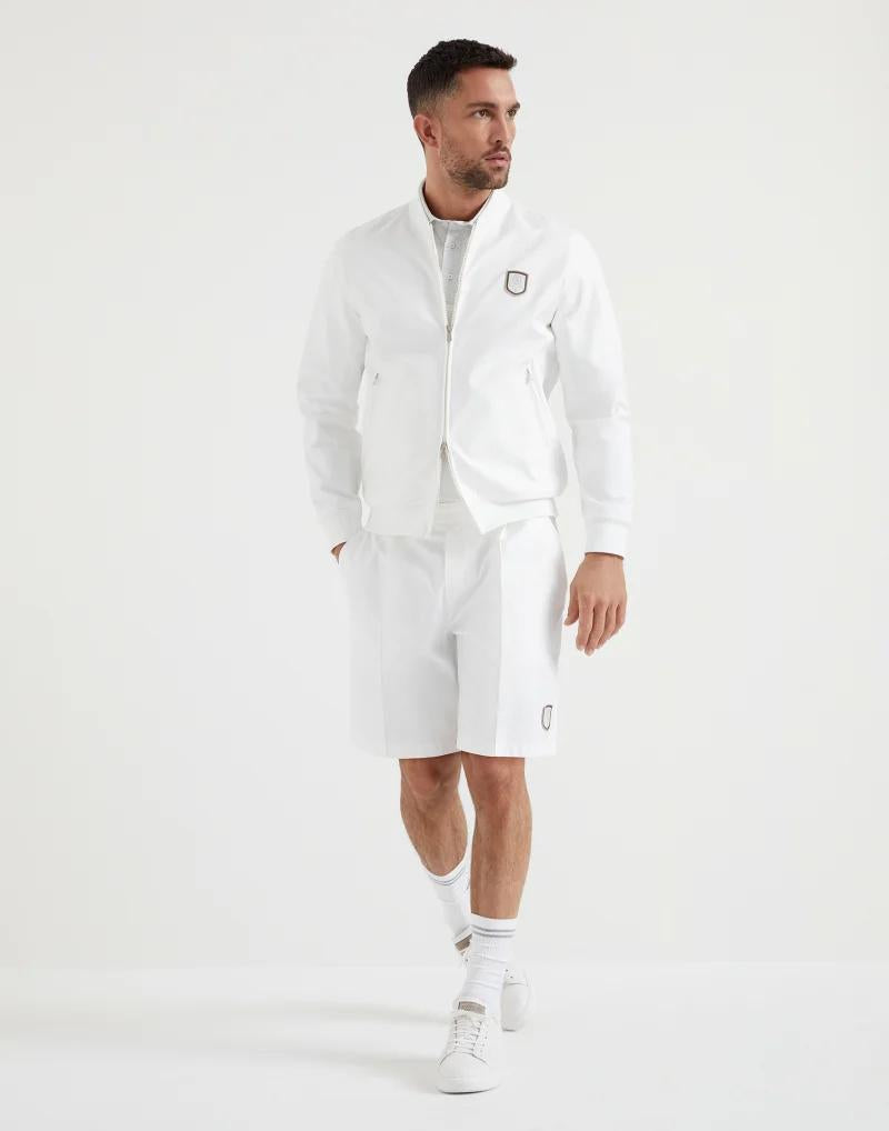 Multicolor Polyester Shorts