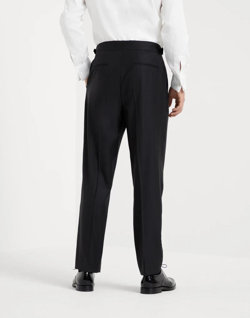 Black Wool Dress Pants