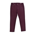 Burgundy Cotton Pants