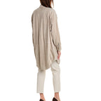 Beige Leather Jacket