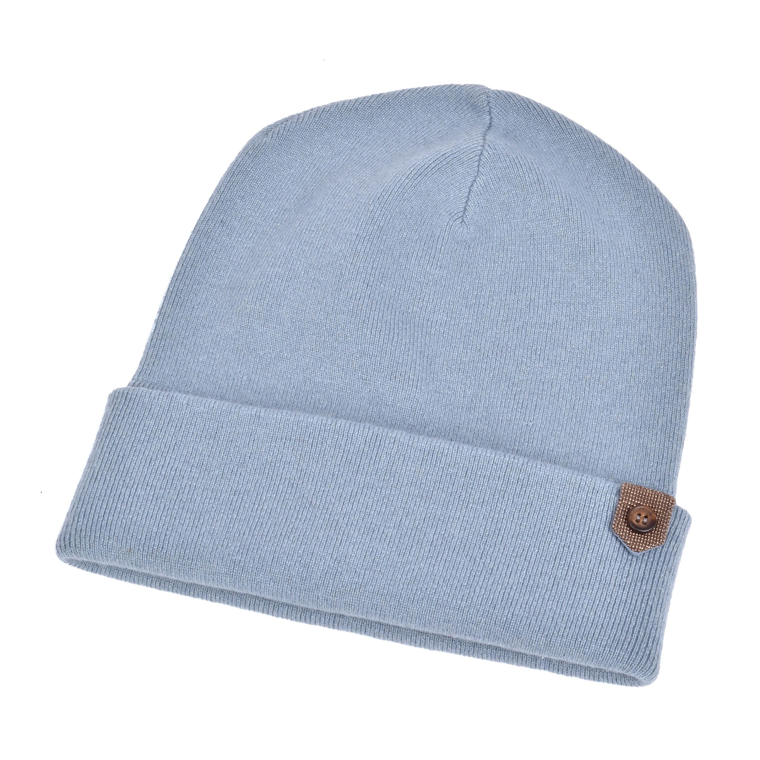 Teal Cashmere Beanie