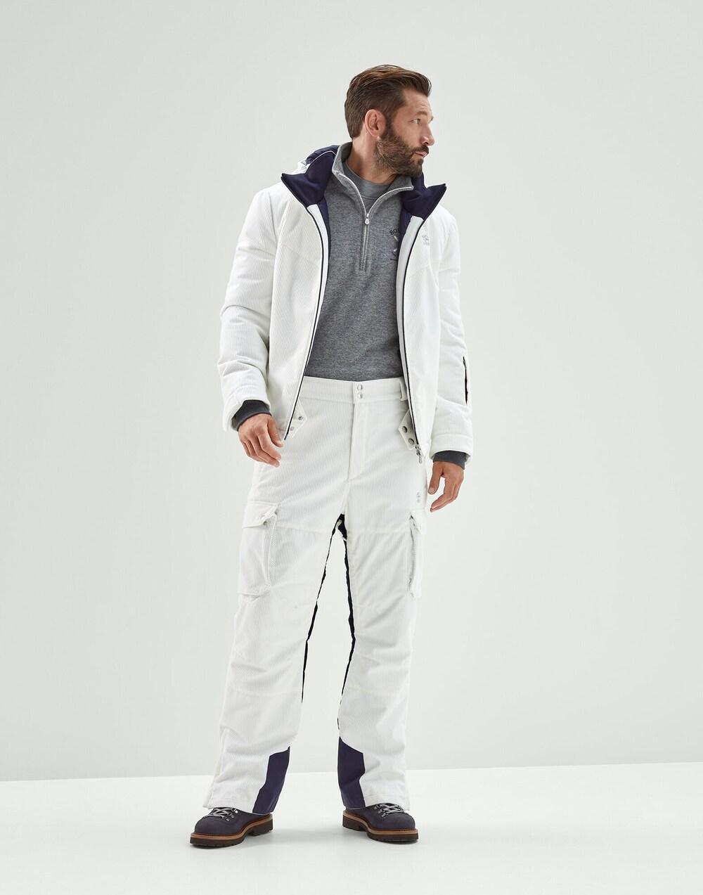 Bicolor Cotton Joggers (Workout Pants)