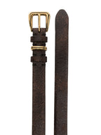 Brown Leather Regular Belt