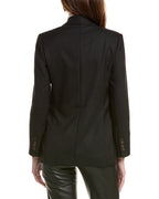 Black Wool Blazer