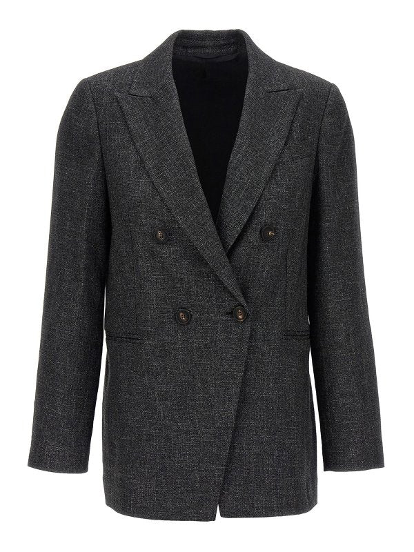 Gray Viscose Coat