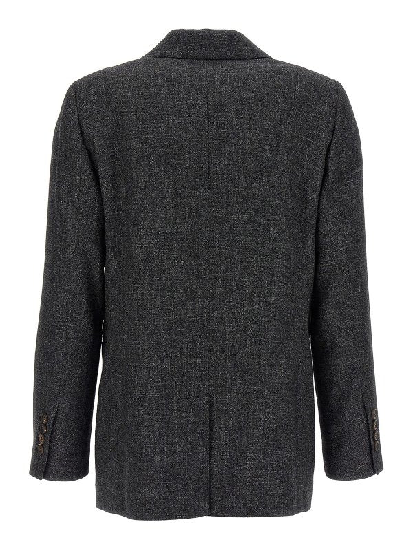 Gray Viscose Coat