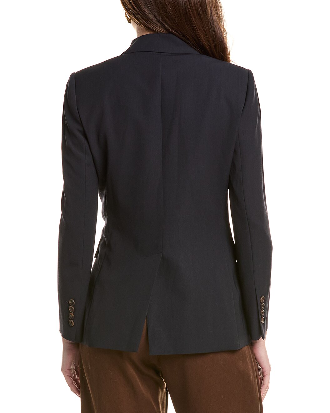 Blue Viscose Blazer