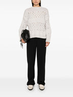 Black Viscose Casual Pants