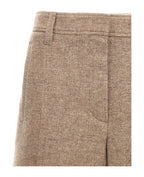Beige Yak Bermuda Shorts