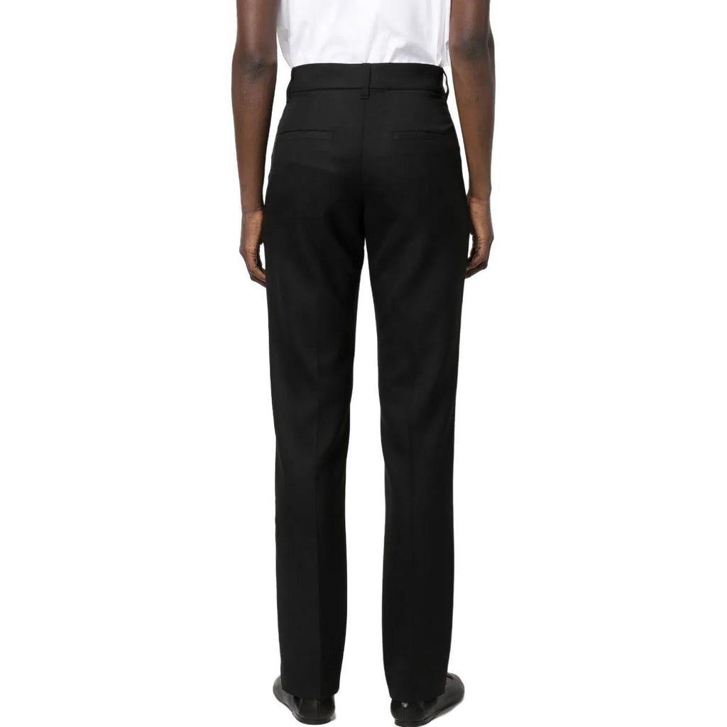 Black Wool Pants