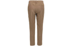 Beige Acetate Casual Pants