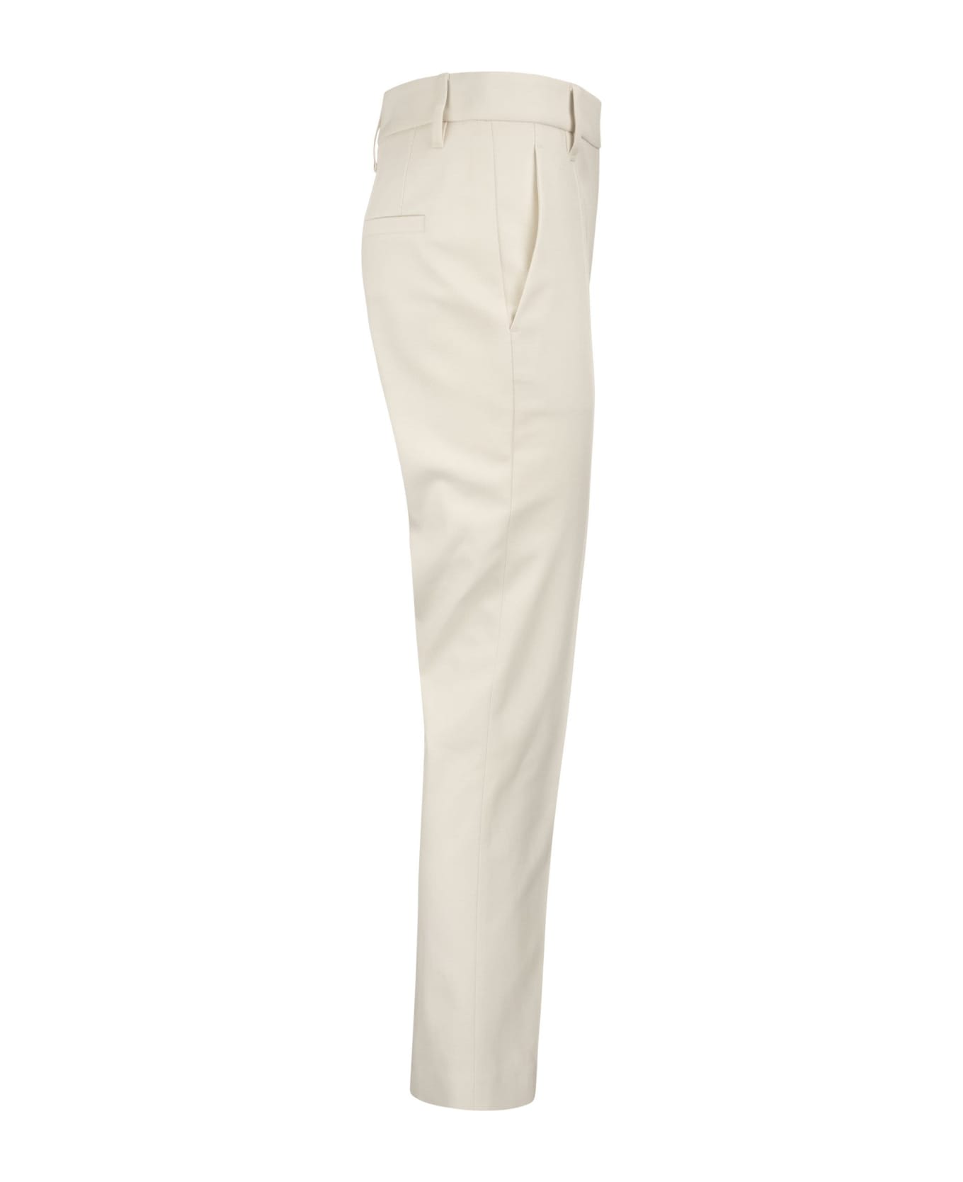 Gray Cotton Pants