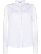 White Cotton Dress Shirt