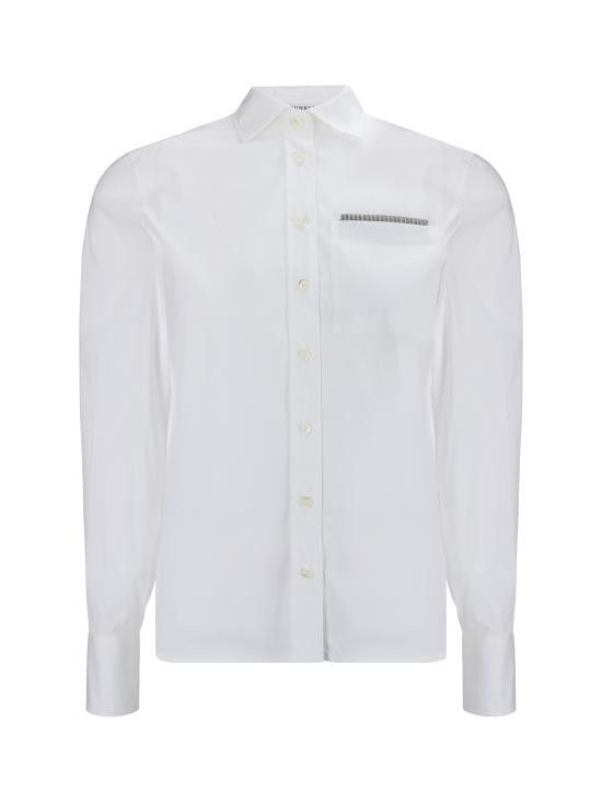 White Cotton Dress Shirt