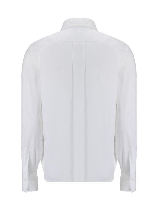 White Cotton Dress Shirt