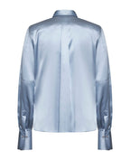 Gray Silk Dress Shirt
