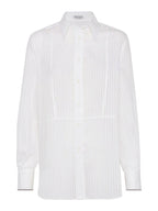 White Cotton Dress Shirt