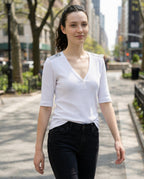 White Cotton T-Shirt