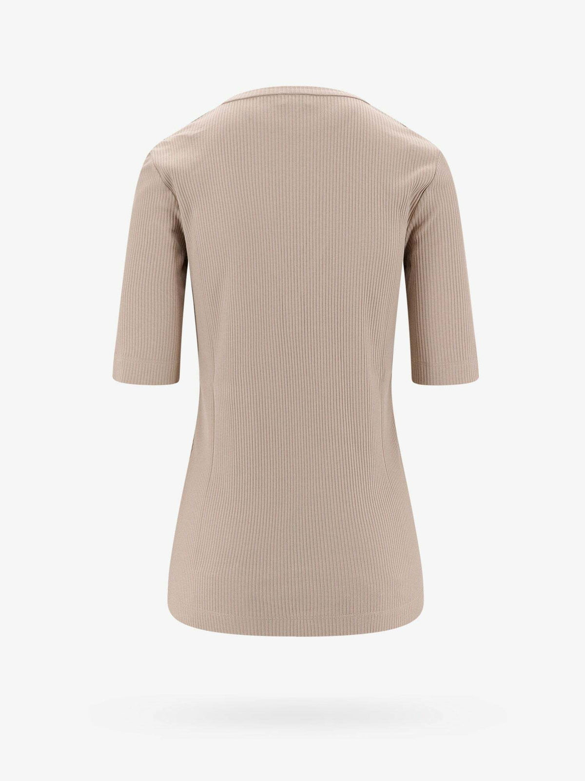 Beige Cotton T-Shirt