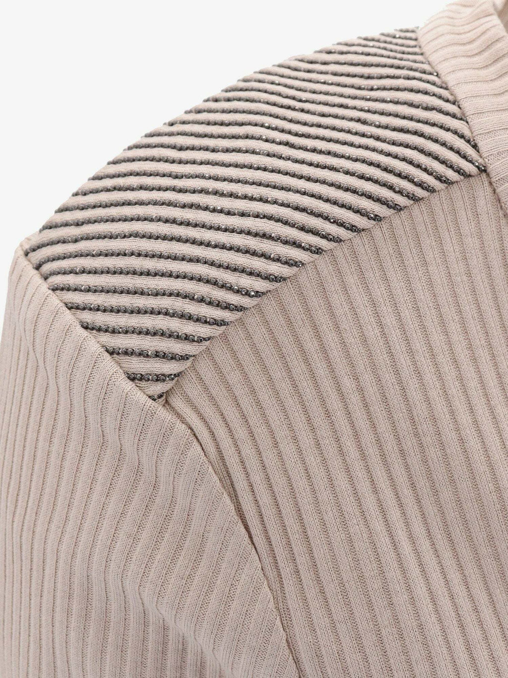 Beige Cotton T-Shirt