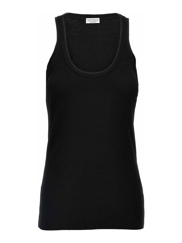 Black Cotton T-Shirt