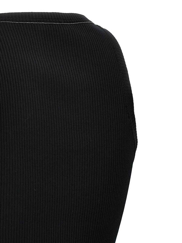 Black Cotton T-Shirt