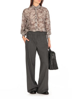 Multicolor Silk Pattern Shirt