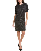 Gray Wool Casual Dress