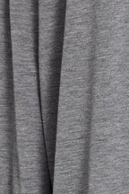 Gray Wool Casual Dress