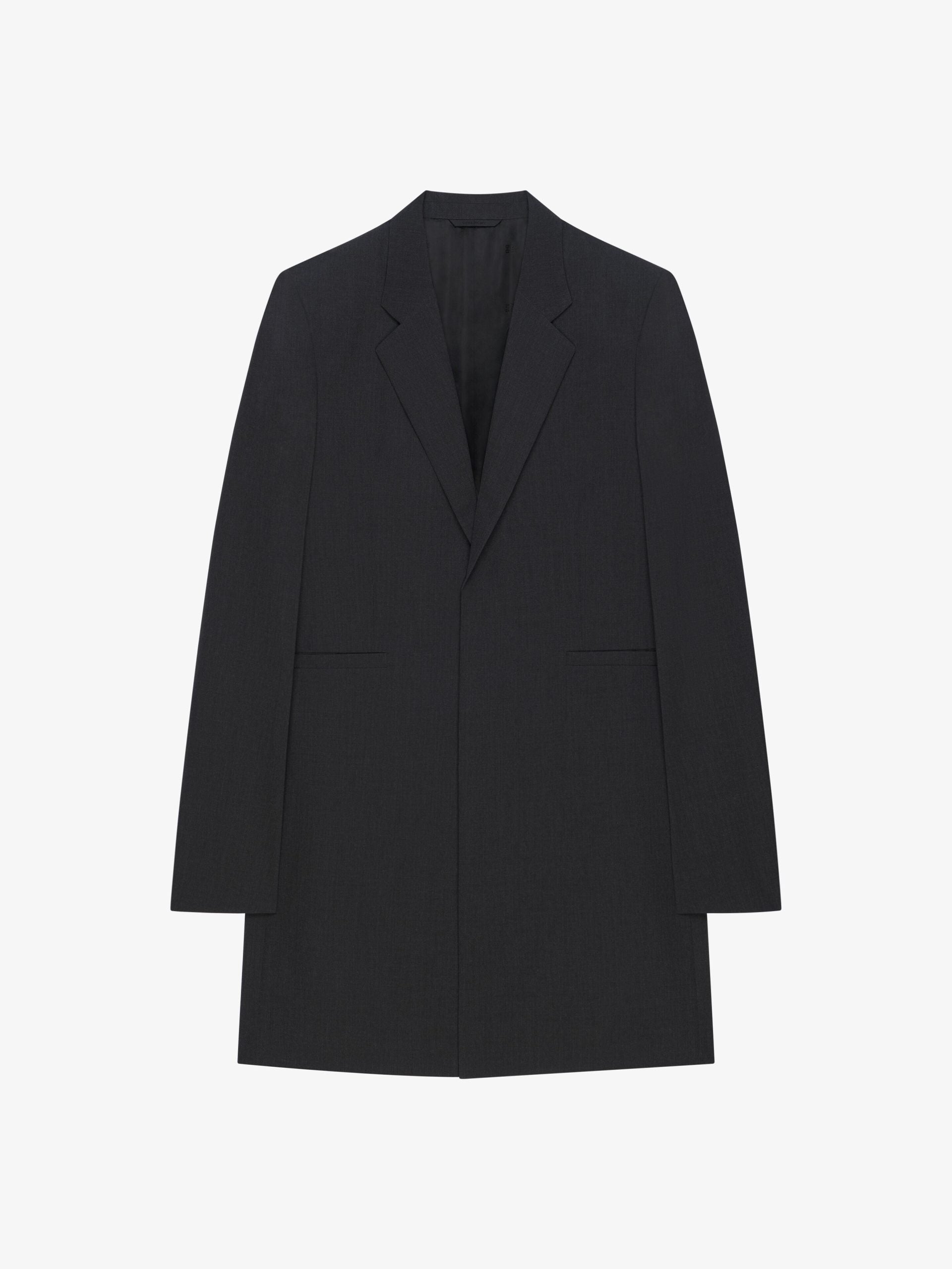 Gray Fibres Coat