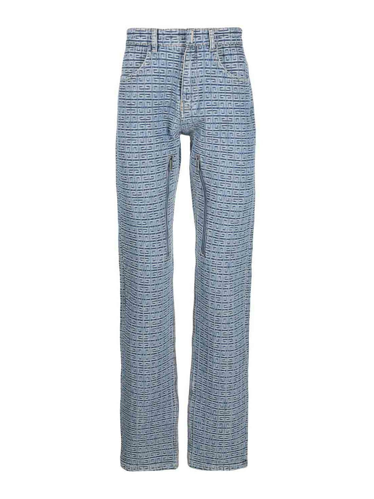Blue Fibres Straight-Leg Jeans