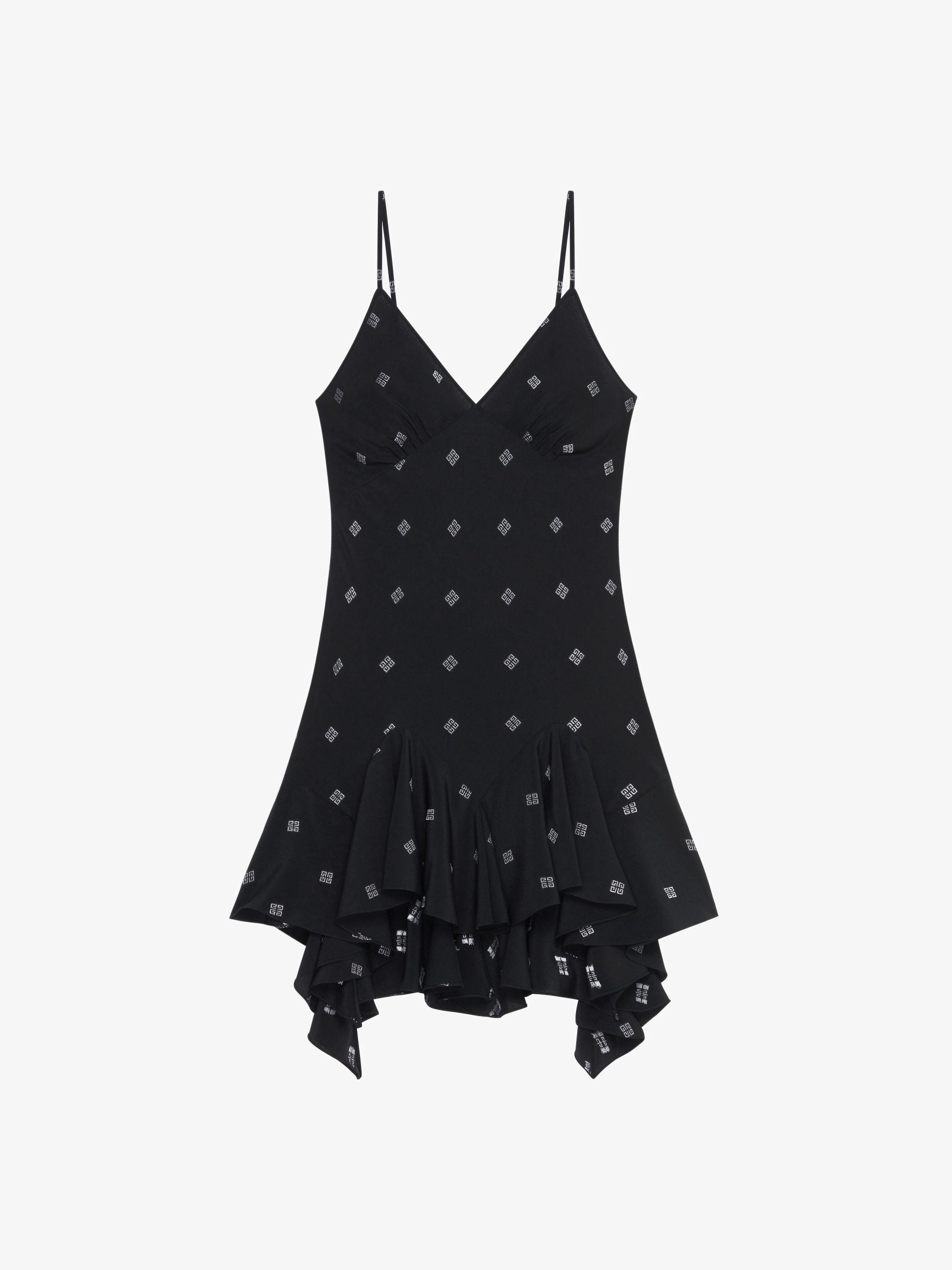 Bicolor Fibres Casual Dress