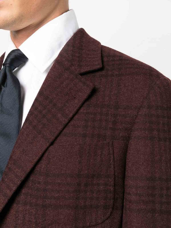 Purple Wool Blazer
