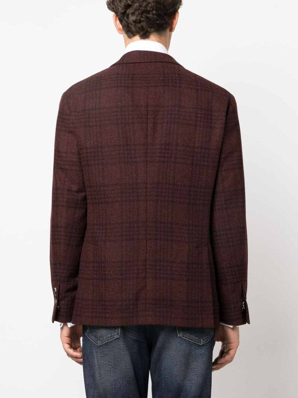 Purple Wool Blazer