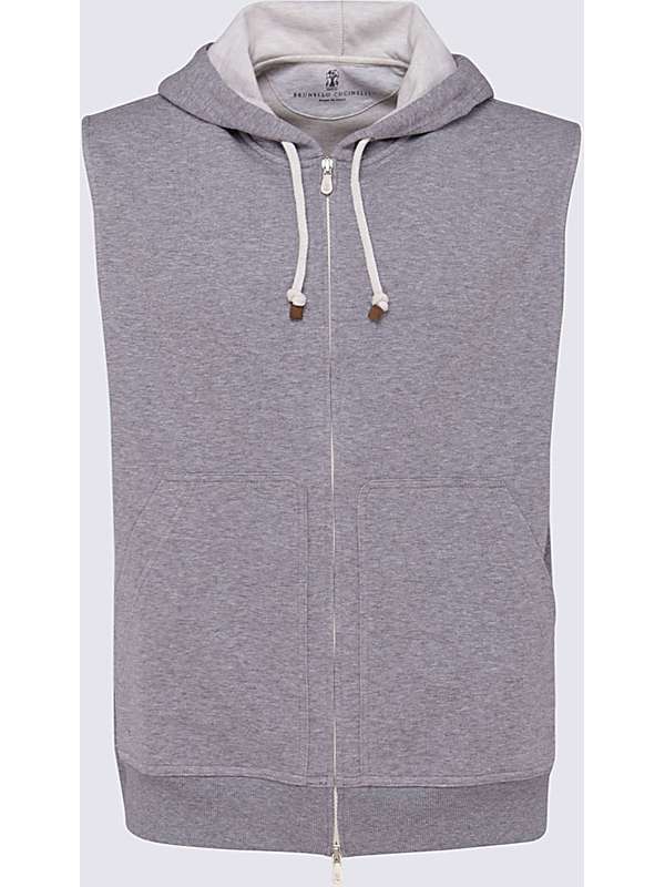 Bicolor Cotton Sweatshirt