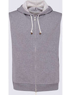 Bicolor Cotton Sweatshirt