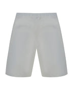 White Polyester Shorts