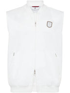 White Polyester Sweatshirt