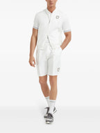 White Polyester Sweatshirt