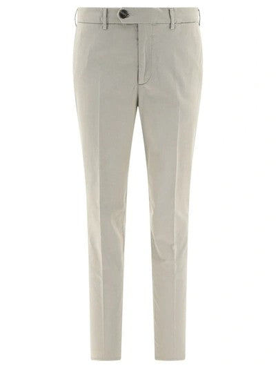 Bicolor Cotton Casual Pants
