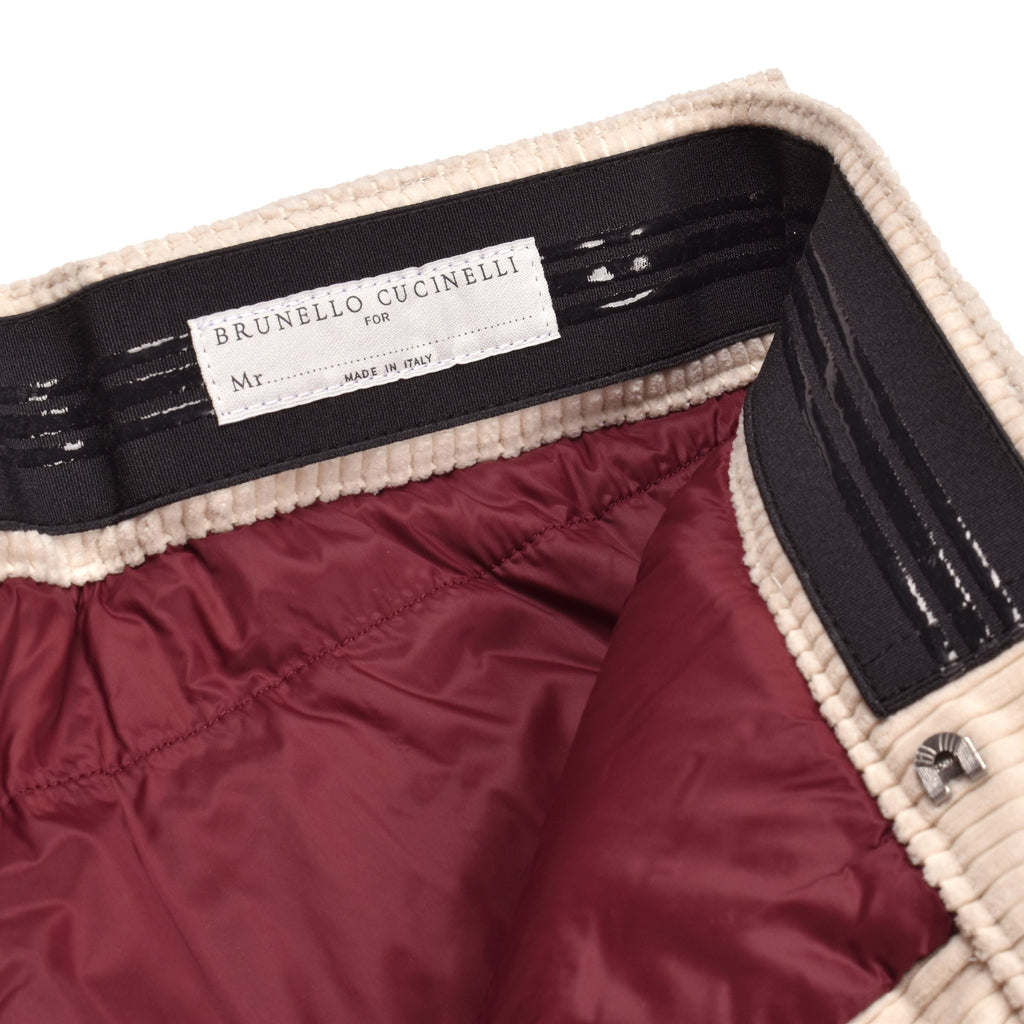 Bicolor Cotton Athletic Pants