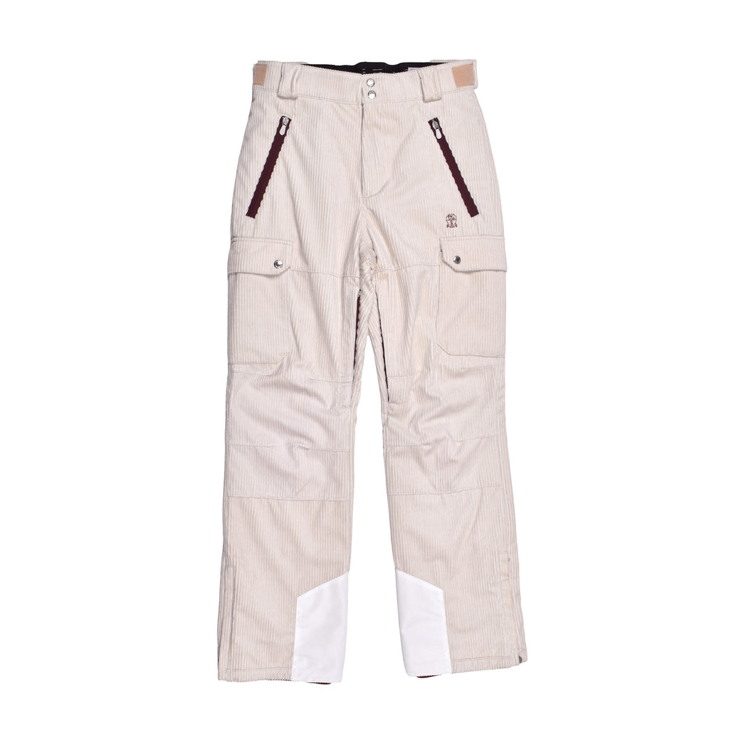 Bicolor Cotton Athletic Pants