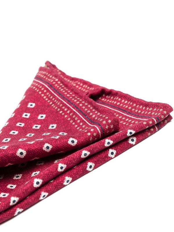 Bicolor Silk Pocket Square