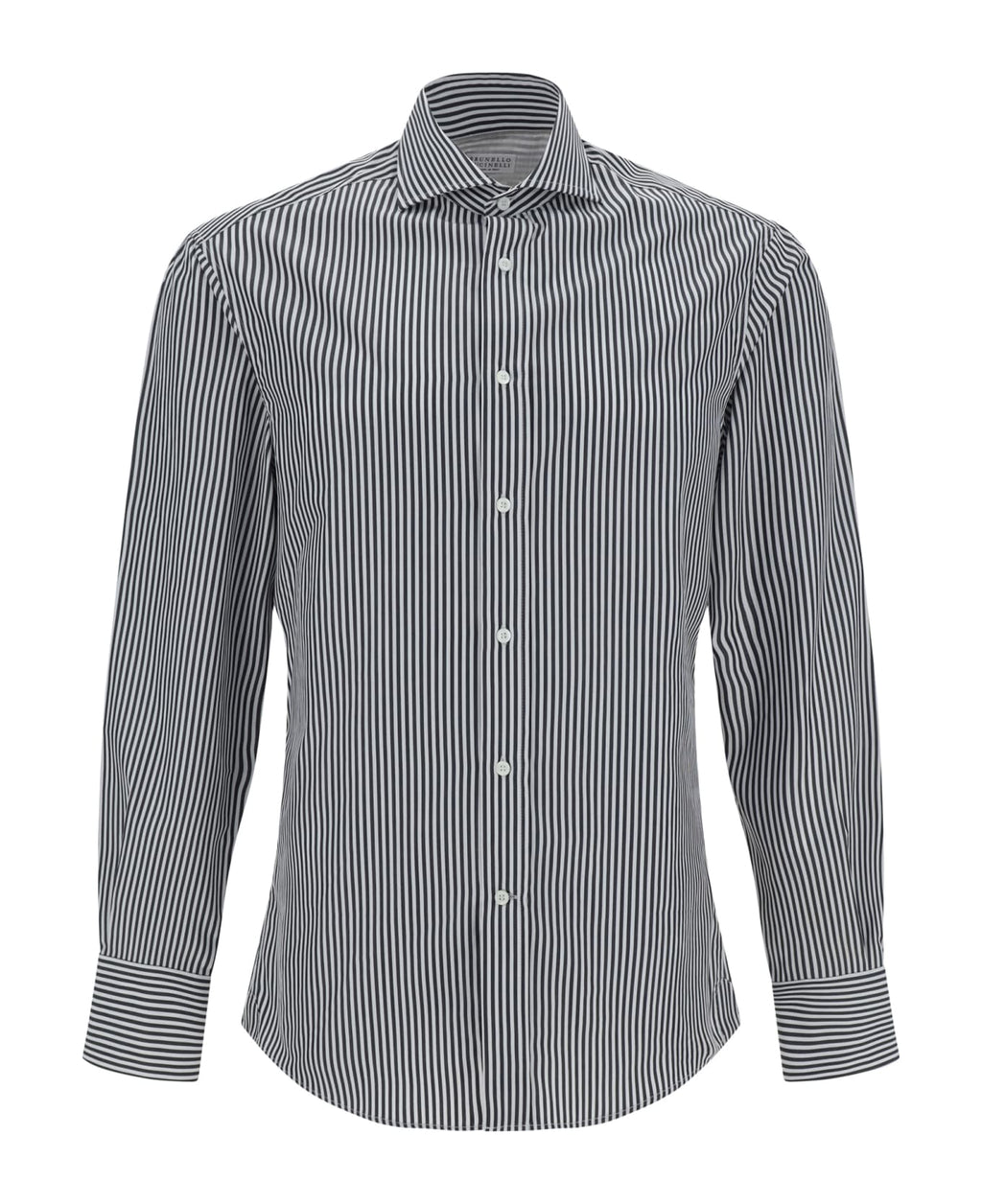 Bicolor Cotton Pattern Shirt