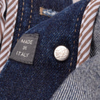 Blue Cotton Jeans Denim