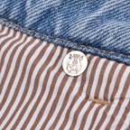 Blue Cotton Jeans Denim