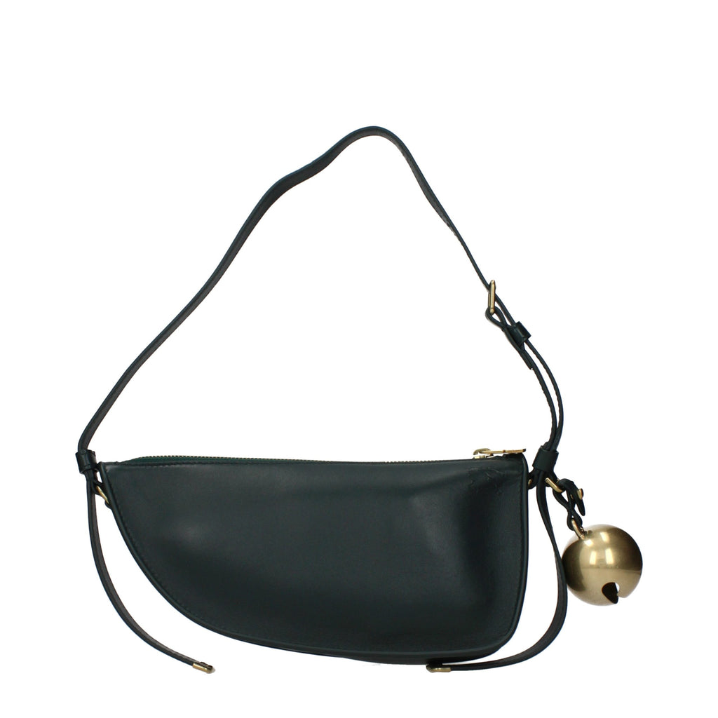 Green Leather Shoulder Bag